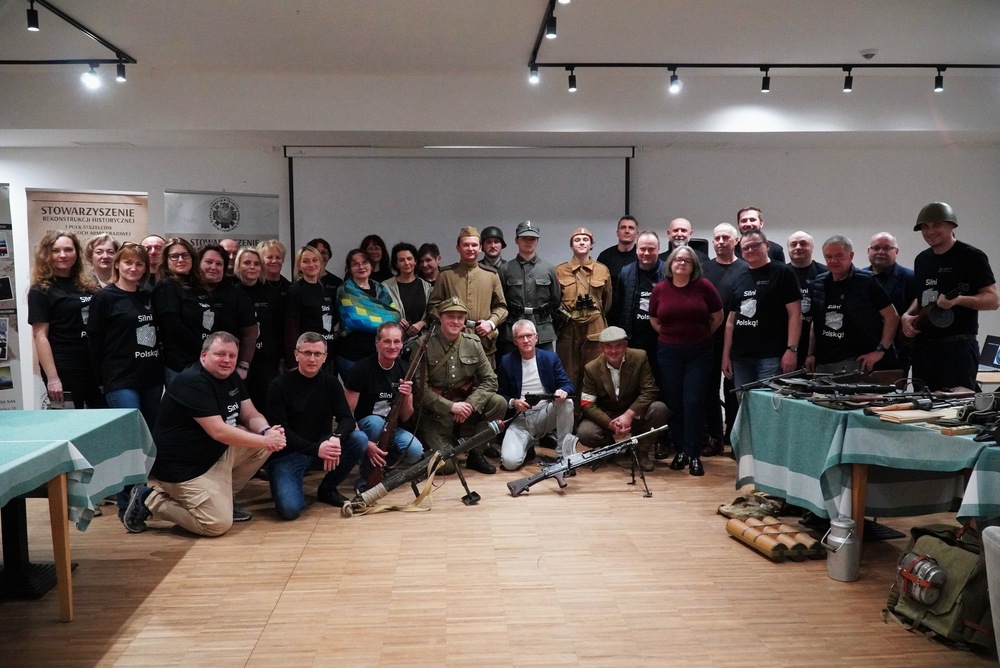 Szkolenie dla liderów II edycji Ogólnopolskiego Konkursu Edukacyjnego „Silni Polską!” Fot. dr Marcin Bukała/Jakub Mularczyk