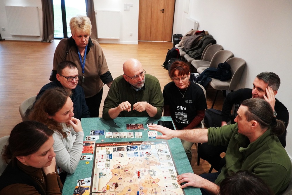 Szkolenie dla liderów II edycji Ogólnopolskiego Konkursu Edukacyjnego „Silni Polską!” Fot. dr Marcin Bukała/Jakub Mularczyk