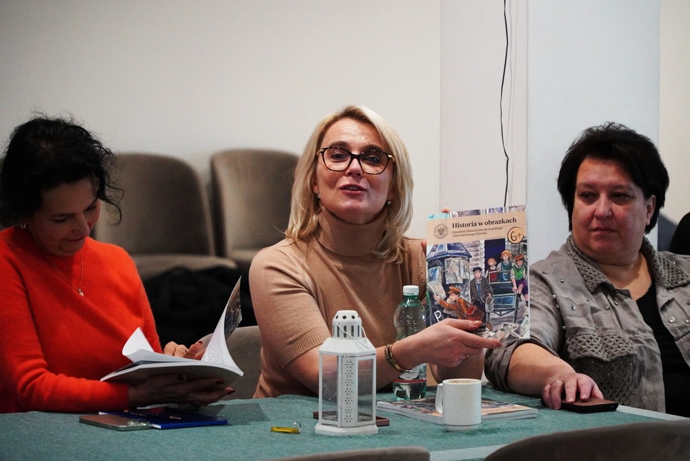 Szkolenie dla liderów II edycji Ogólnopolskiego Konkursu Edukacyjnego „Silni Polską!” Fot. dr Marcin Bukała/Jakub Mularczyk