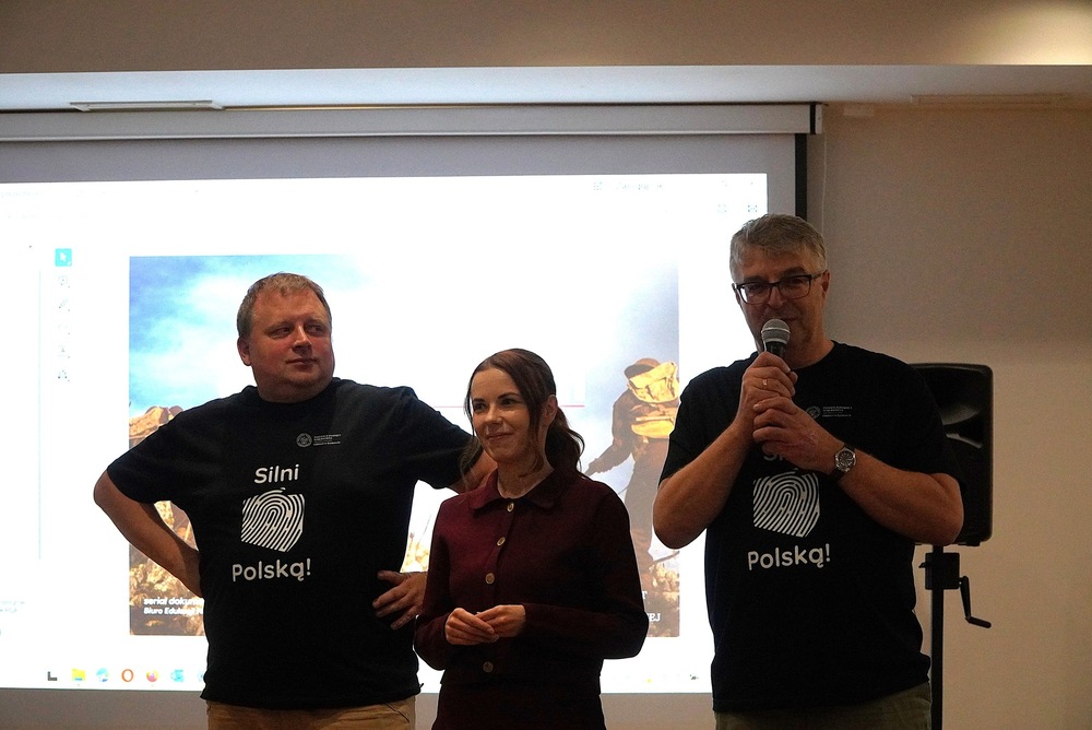 Szkolenie dla liderów II edycji Ogólnopolskiego Konkursu Edukacyjnego „Silni Polską!” Fot. dr Marcin Bukała/Jakub Mularczyk