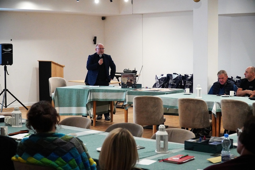 Szkolenie dla liderów II edycji Ogólnopolskiego Konkursu Edukacyjnego „Silni Polską!” Fot. dr Marcin Bukała/Jakub Mularczyk