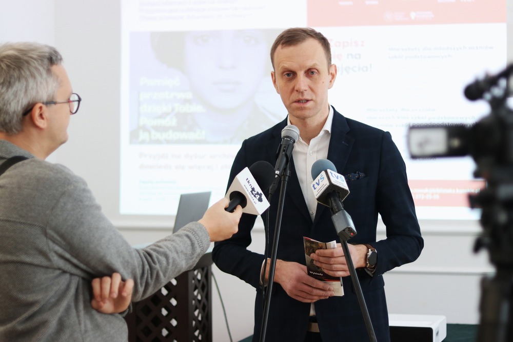 „Wtorki z historią najnowszą” tym razem w Końskich. Fot. Dariusz Skrzyniarz (IPN Kielce)