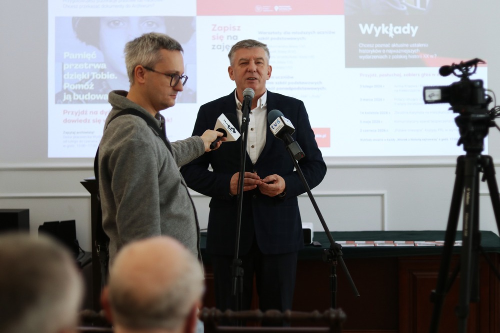 „Wtorki z historią najnowszą” tym razem w Końskich. Fot. Dariusz Skrzyniarz (IPN Kielce)