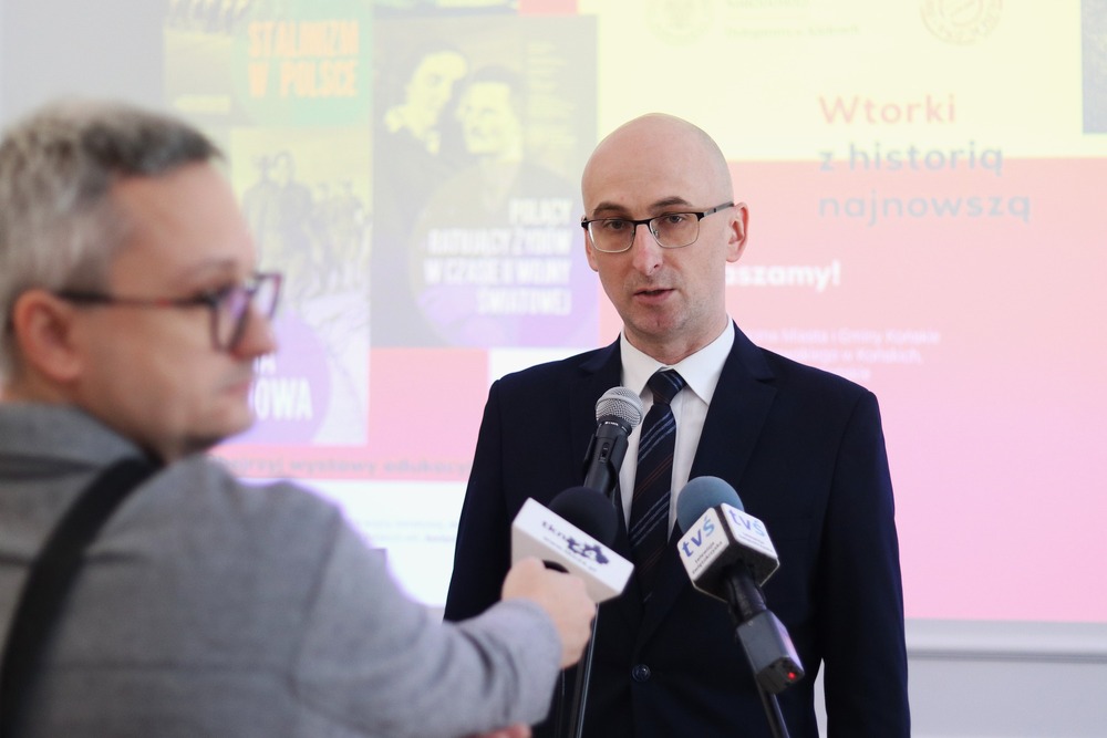 „Wtorki z historią najnowszą” tym razem w Końskich. Fot. Dariusz Skrzyniarz (IPN Kielce)