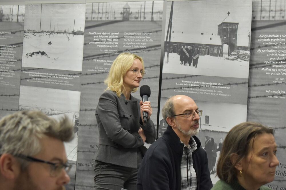 Spotkanie „Auschwitz – historia prawdziwa” na kieleckim Przystanku Historia. Fot. Jakub Mularczyk (IPN)