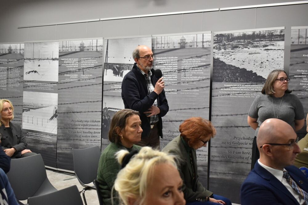 Spotkanie „Auschwitz – historia prawdziwa” na kieleckim Przystanku Historia. Fot. Jakub Mularczyk (IPN)