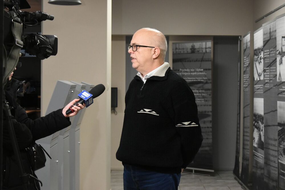 Spotkanie „Auschwitz – historia prawdziwa” na kieleckim Przystanku Historia. Fot. Jakub Mularczyk (IPN)