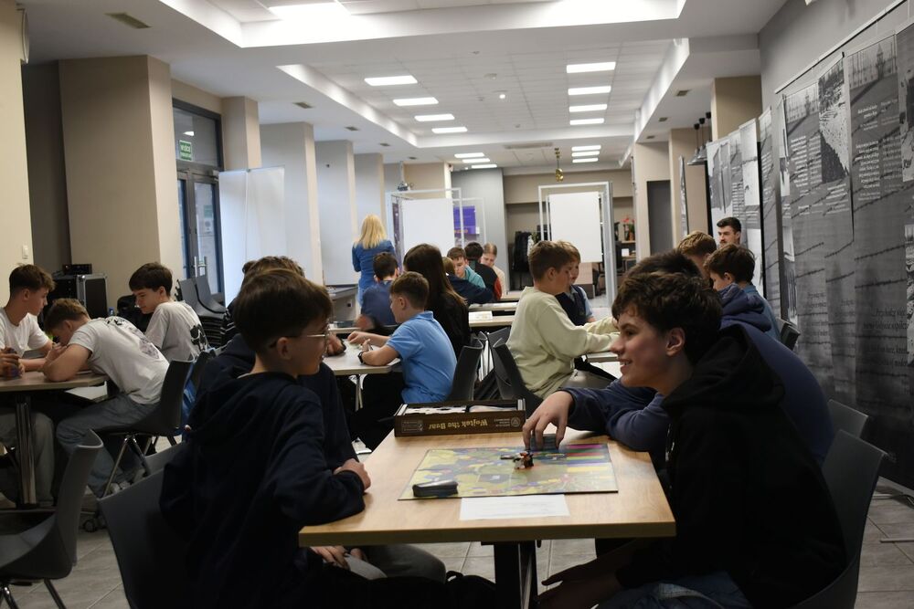 Regionalny etap Ligi Planszówek IPN w Kielcach. Fot. Michał Zawisza (IPN)