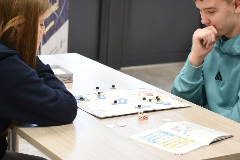 Regionalny etap Ligi Planszówek IPN w Kielcach. Fot. Michał Zawisza (IPN)