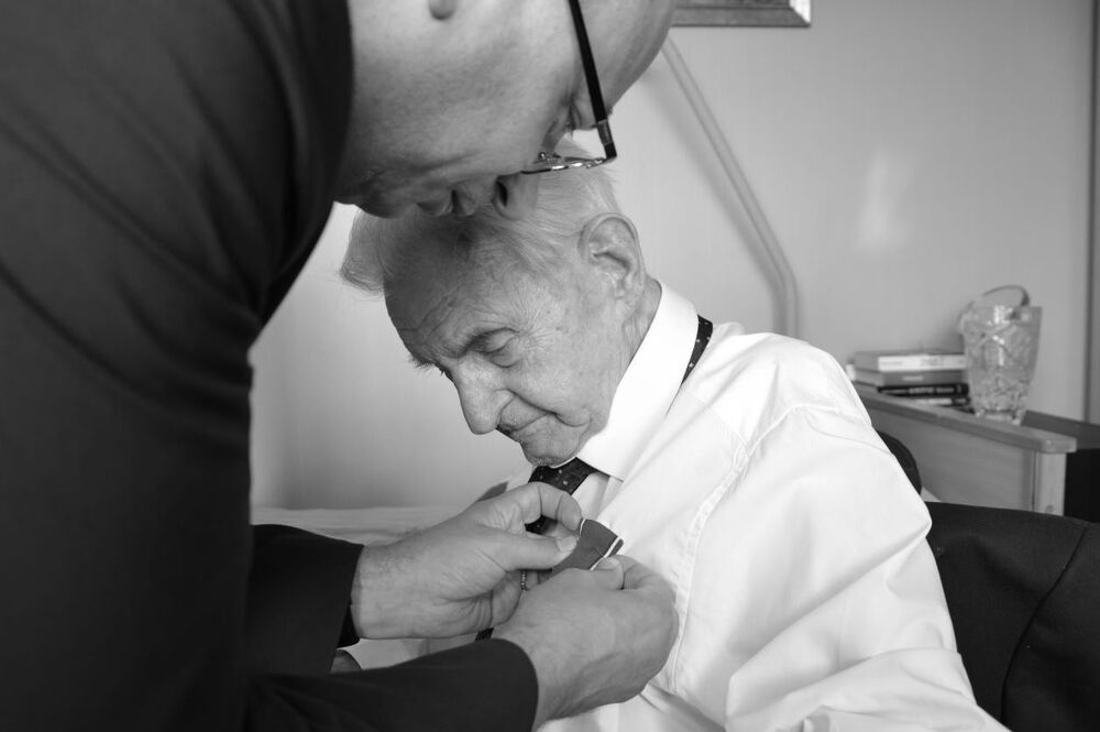 Sędzia Andrzej Jankowski został odznaczony przez IPN złotym medalem Reipublicae Memoriae Meritum. Fot. Janusz Ślęzak (IPN)