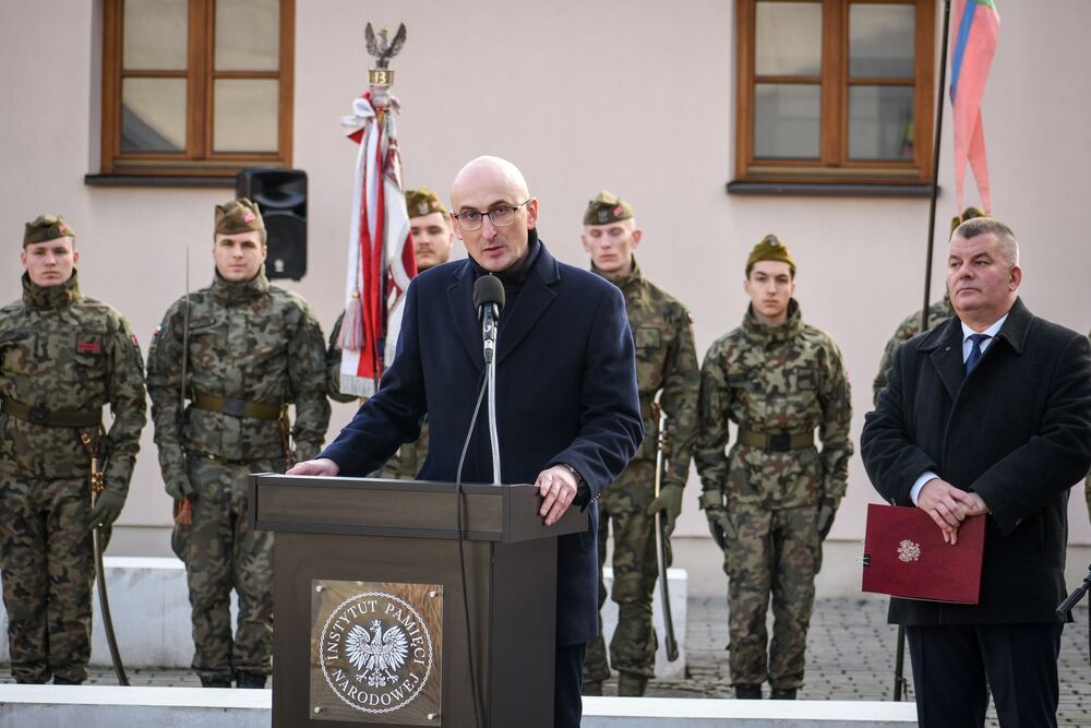Kieleckie uroczystości w Narodowym Dniu Pamięci Żołnierzy Wyklętych. Fot. Michał Zawisza (IPN)