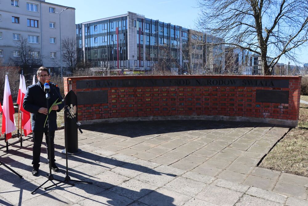 Europejski Dzień Pamięci o Sprawiedliwych. Uroczystości w Kielcach. Fot. Agnieszka Chłond (IPN)