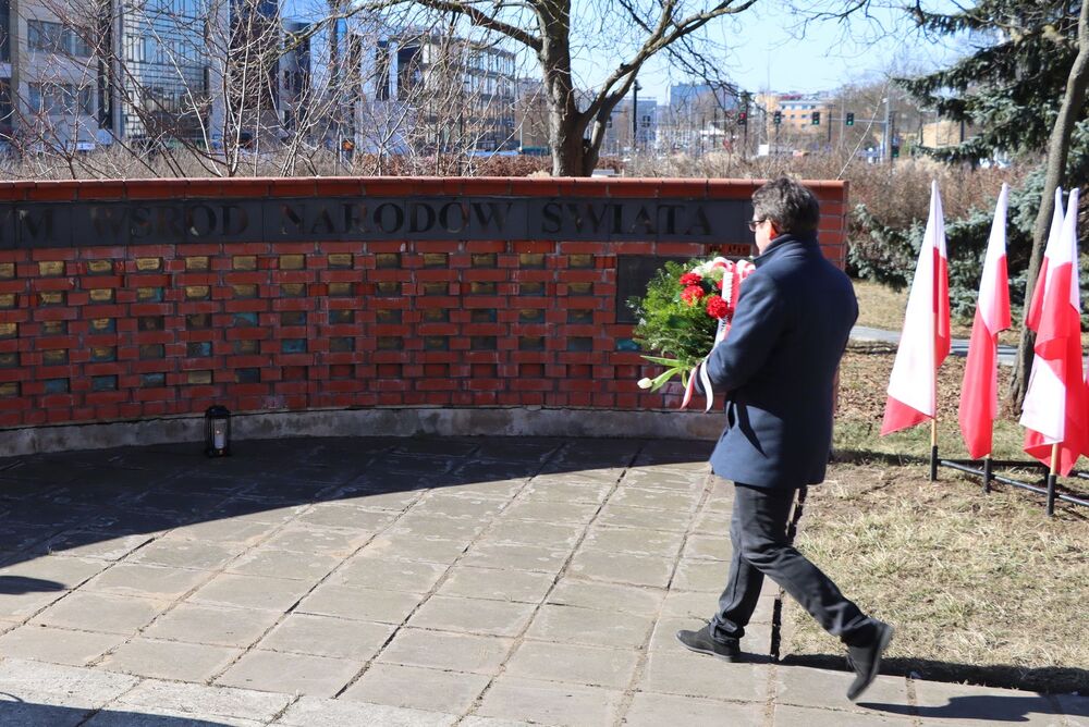 Europejski Dzień Pamięci o Sprawiedliwych. Uroczystości w Kielcach. Fot. Agnieszka Chłond (IPN)