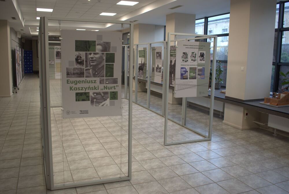 Wystawa o Eugeniuszu Kaszyńskim „Nurcie”. Fot. Michał Zawisza (IPN)