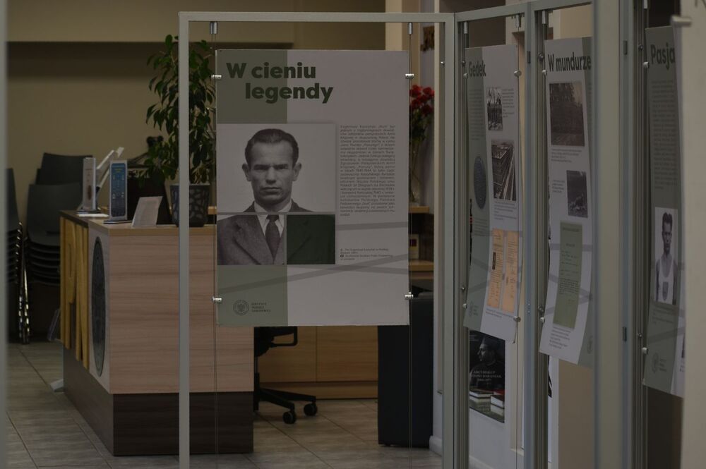 Wystawa o Eugeniuszu Kaszyńskim „Nurcie”. Fot. Michał Zawisza (IPN)