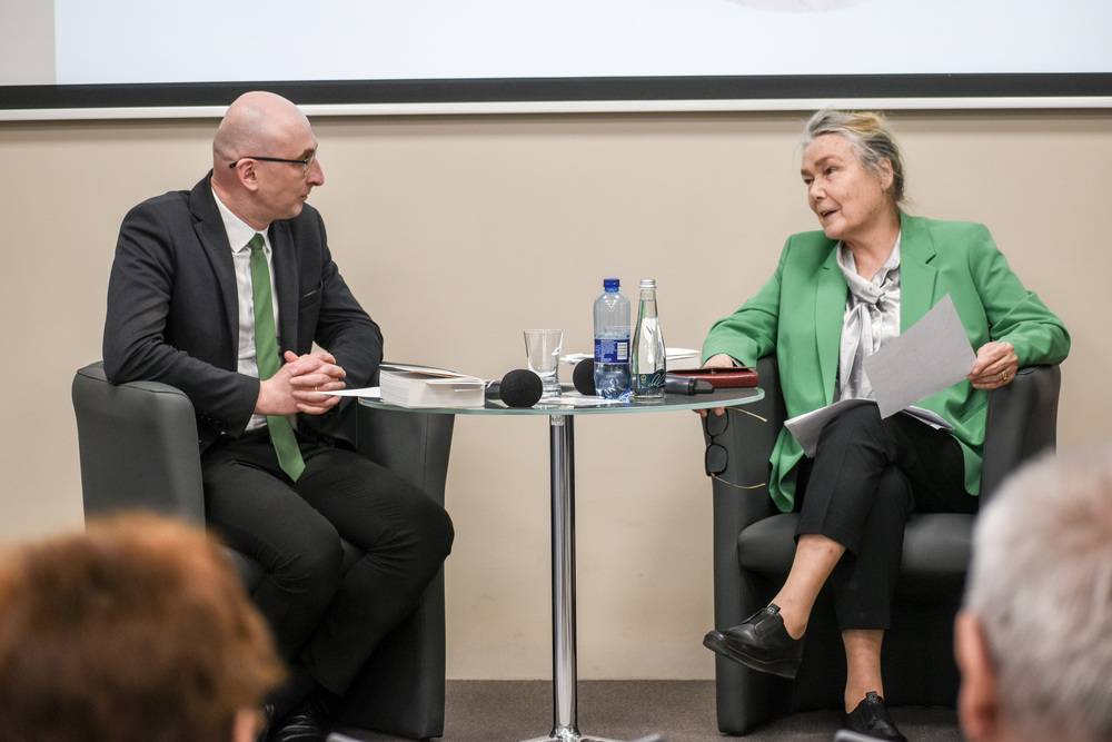 Spotkanie na kieleckim „Przystanku Historia”. Fot. Michał Zawisza (IPN)