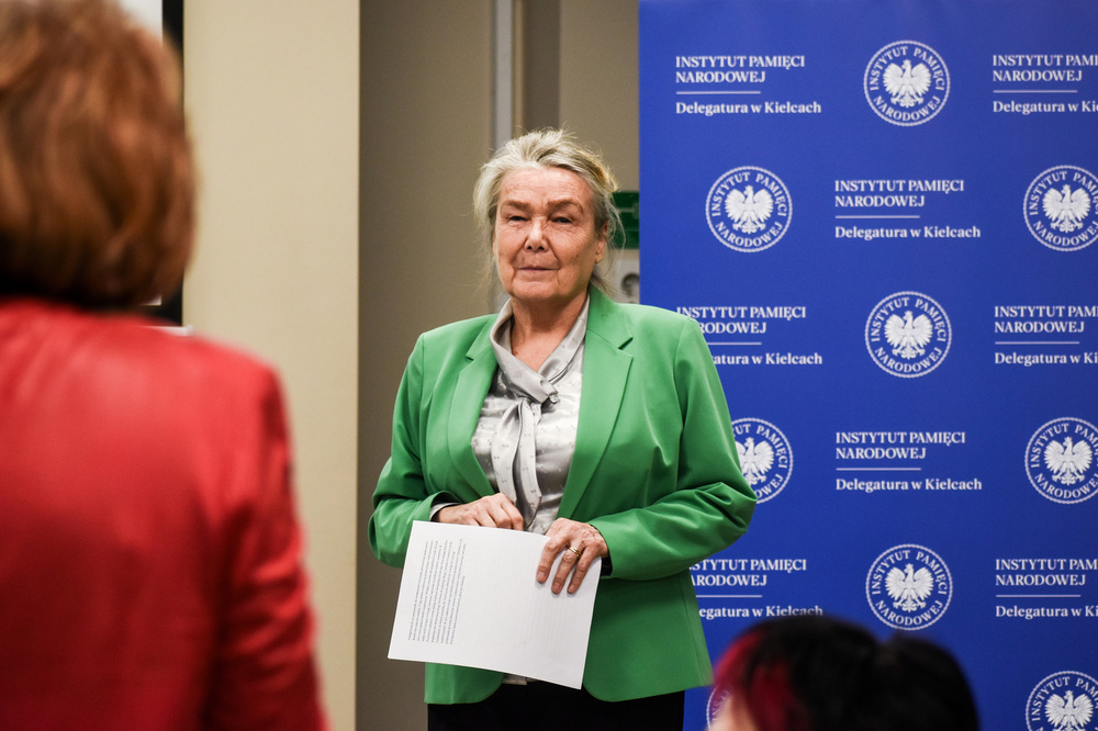 Spotkanie na kieleckim „Przystanku Historia”. Fot. Michał Zawisza (IPN)