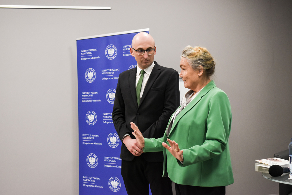 Spotkanie na kieleckim „Przystanku Historia”. Fot. Michał Zawisza (IPN)