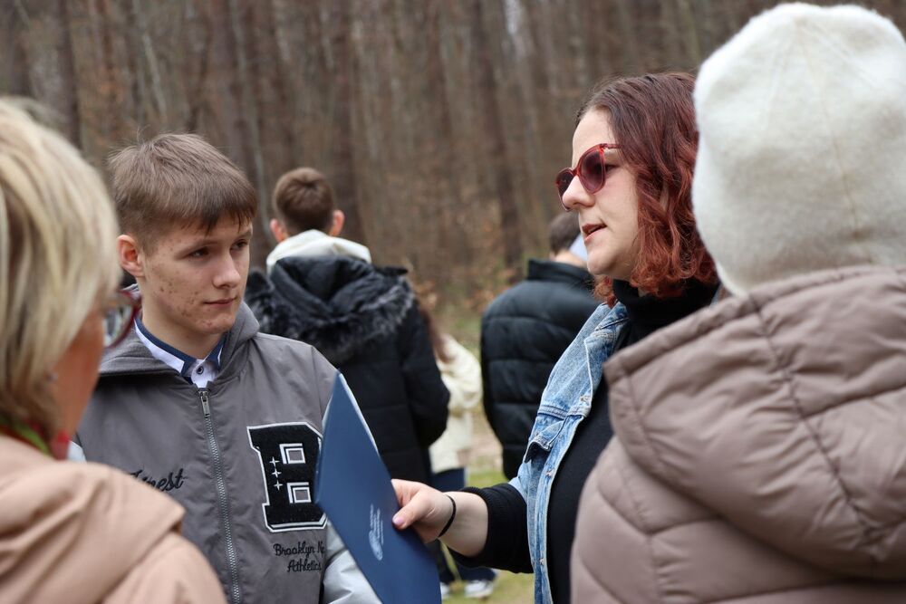 Wizyta młodzieży z Nadarzyna w Kielcach. Fot. Dorota Klusek (IPN)