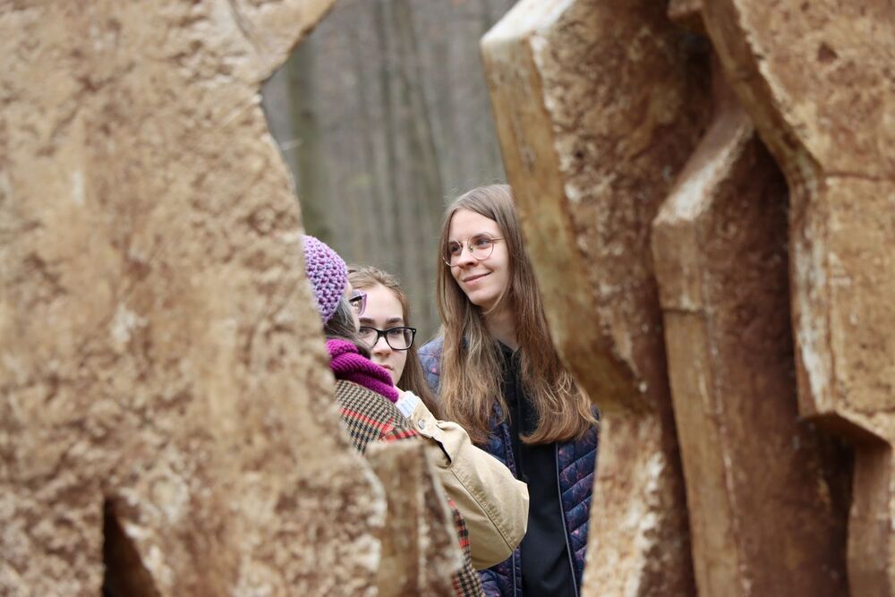 Wizyta młodzieży z Nadarzyna w Kielcach. Fot. Dorota Klusek (IPN)
