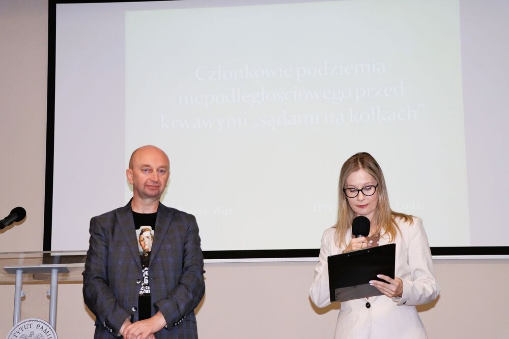 Wykład o krwawych „sądach na kółkach” w cyklu „Środa w Przystanku Historia”. Fot. IPN Kielce