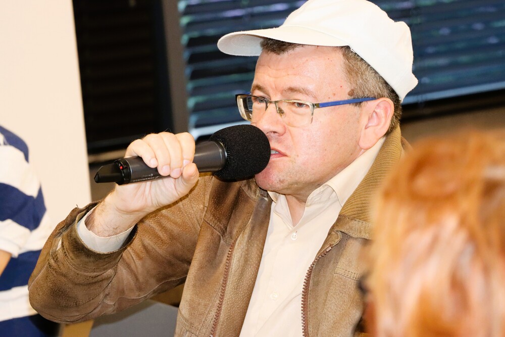 Wykład o krwawych „sądach na kółkach” w cyklu „Środa w Przystanku Historia”. Fot. IPN Kielce