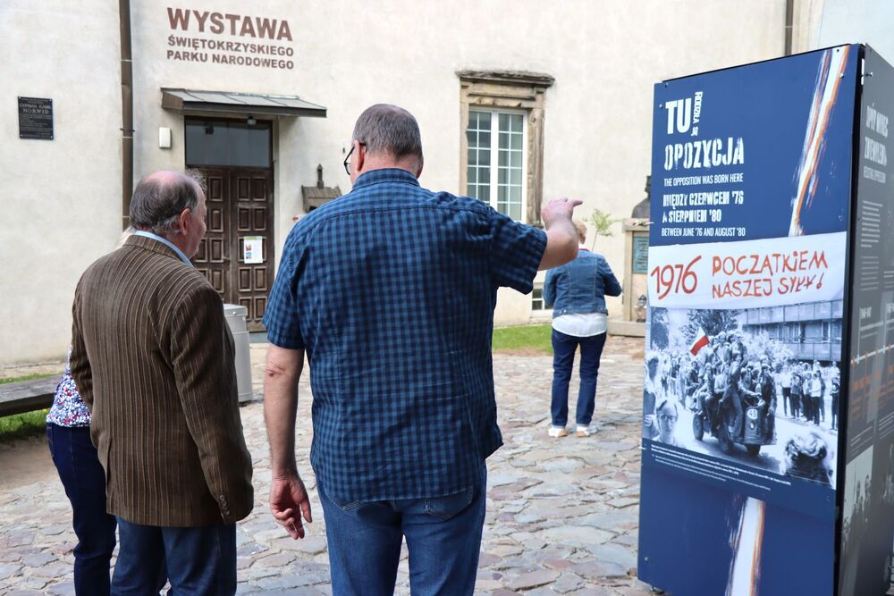 Druga Świętokrzyska Pielgrzymka Działaczy Opozycji Antykomunistycznej na Święty Krzyż. Fot. IPN Kielce