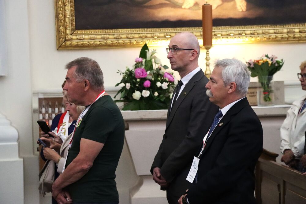 Druga Świętokrzyska Pielgrzymka Działaczy Opozycji Antykomunistycznej na Święty Krzyż. Fot. IPN Kielce