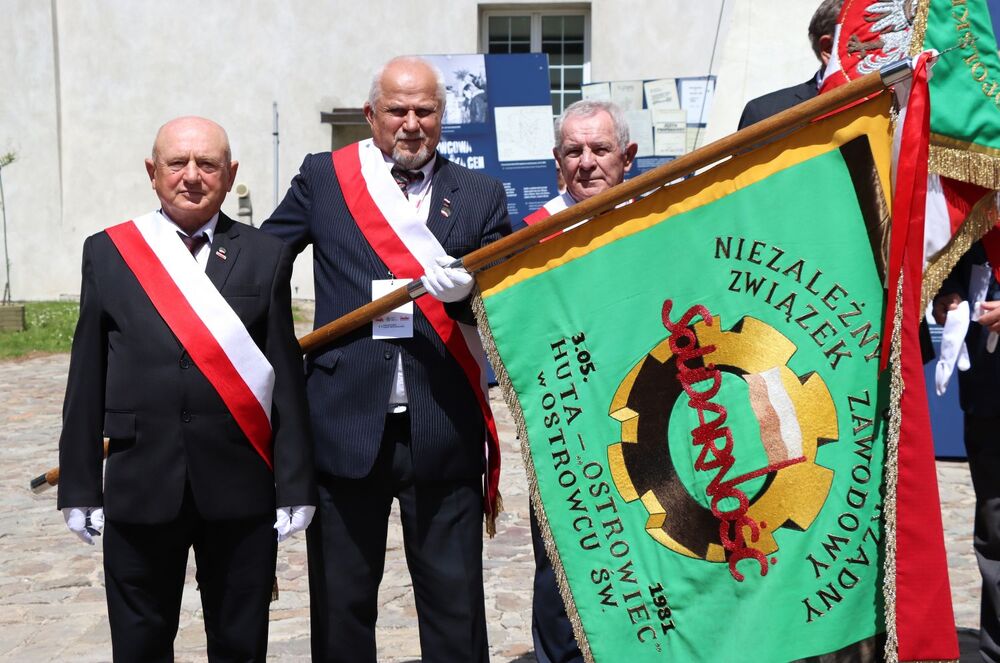 Druga Świętokrzyska Pielgrzymka Działaczy Opozycji Antykomunistycznej na Święty Krzyż. Fot. IPN Kielce