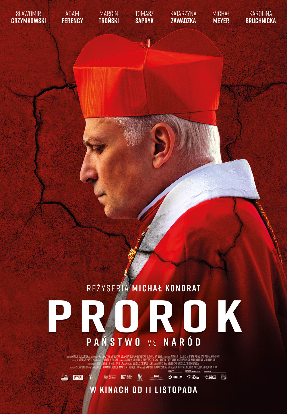 Plakat filmu „Prorok” w reżyserii Michała Kondrata. Źródło: materiały prasowe