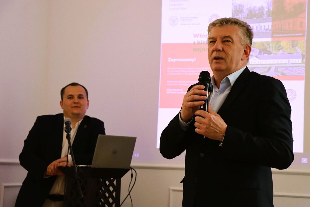 Zakończenie cyklu „Wtorki z historią najnowszą” w Końskich. Fot. IPN Kielce