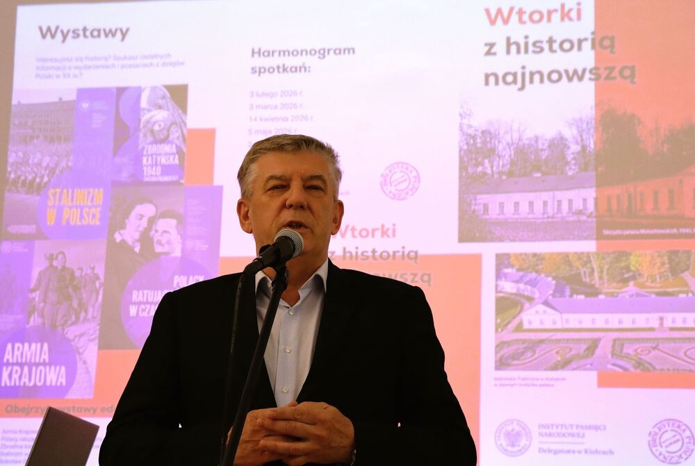 Zakończenie cyklu „Wtorki z historią najnowszą” w Końskich. Fot. IPN Kielce