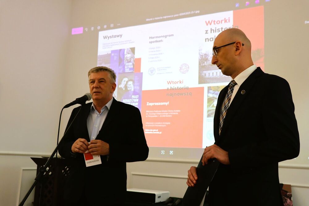 Zakończenie cyklu „Wtorki z historią najnowszą” w Końskich. Fot. IPN Kielce