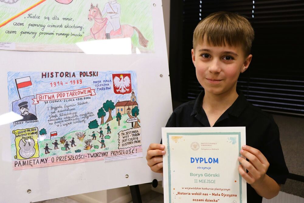 „Historia wokół nas – Mała Ojczyzna oczami dziecka”. Fot. IPN Kielce