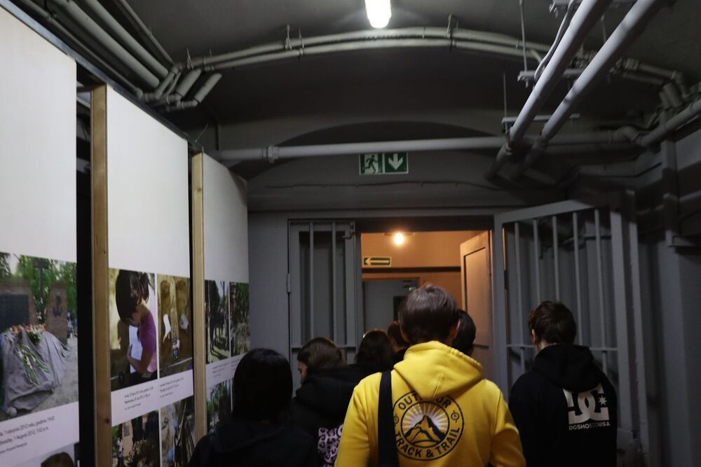 Wycieczka edukacyjna uczniów z Zespołu Szkól Przemysłu Spożywczego m. Danuty Siedzikówny „Inki” w Kielcach. Fot. IPN Kielce