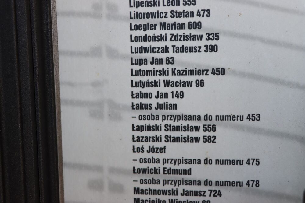 Wizyta ojca Przemysława Lutyńskiego w Tarnowie. Fot. IPN Kielce