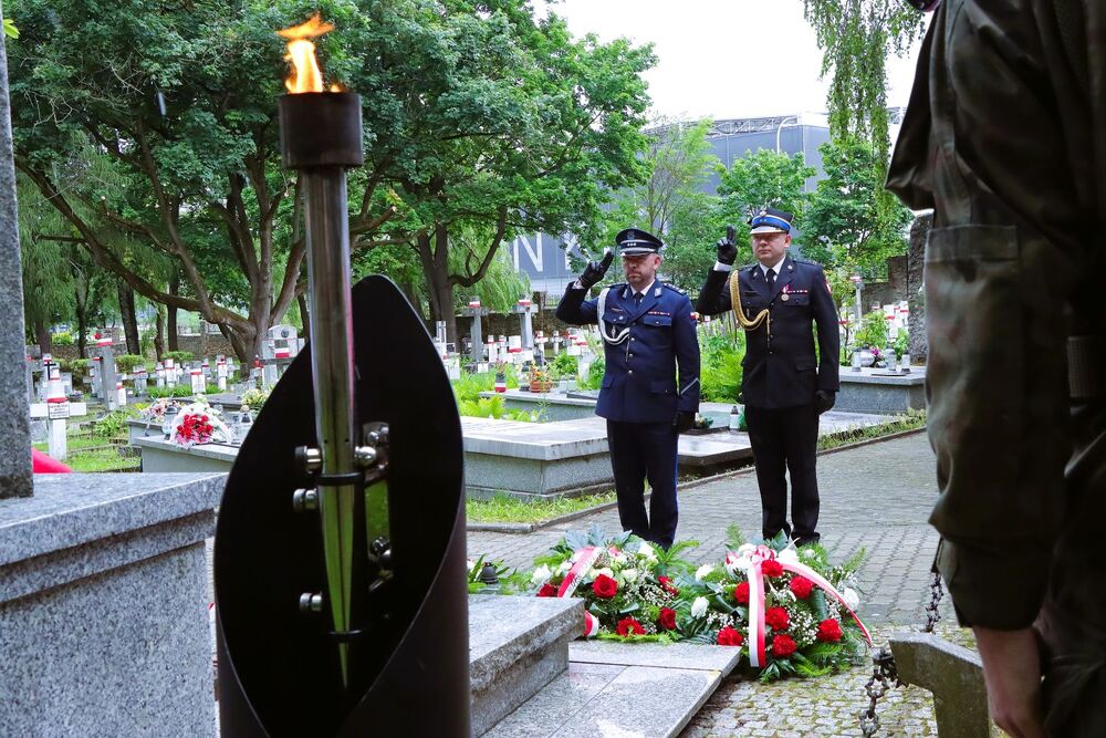 Uroczystość w 86. rocznicę pierwszego masowego transportu do KL Auschwitz. Fot. IPN Kielce