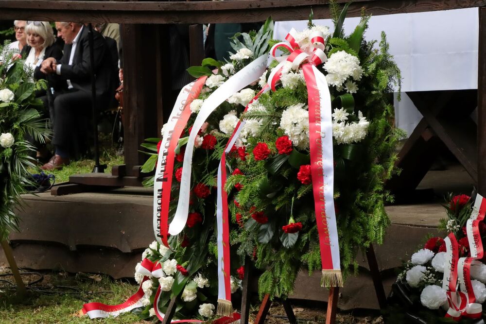Uroczystości na Wykusie. Fot. IPN Kielce