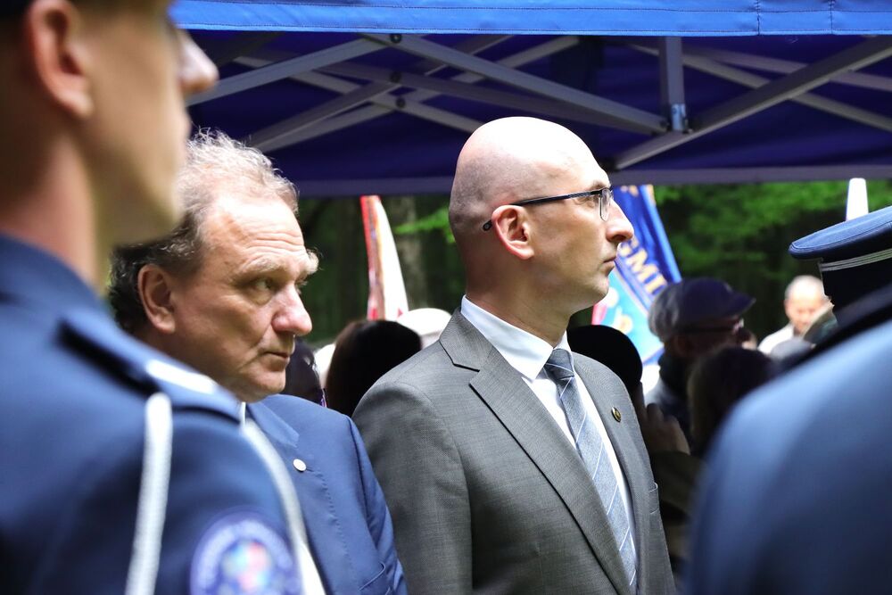Uroczystości na Wykusie. Fot. IPN Kielce
