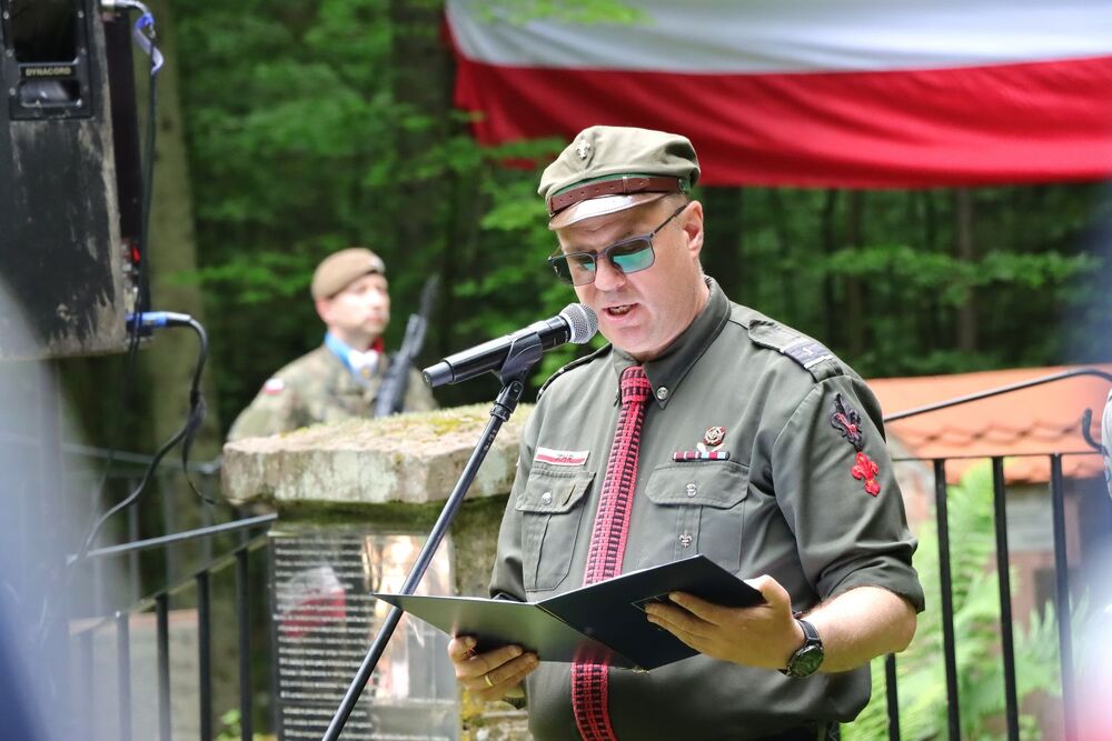 Uroczystości na Wykusie. Fot. IPN Kielce