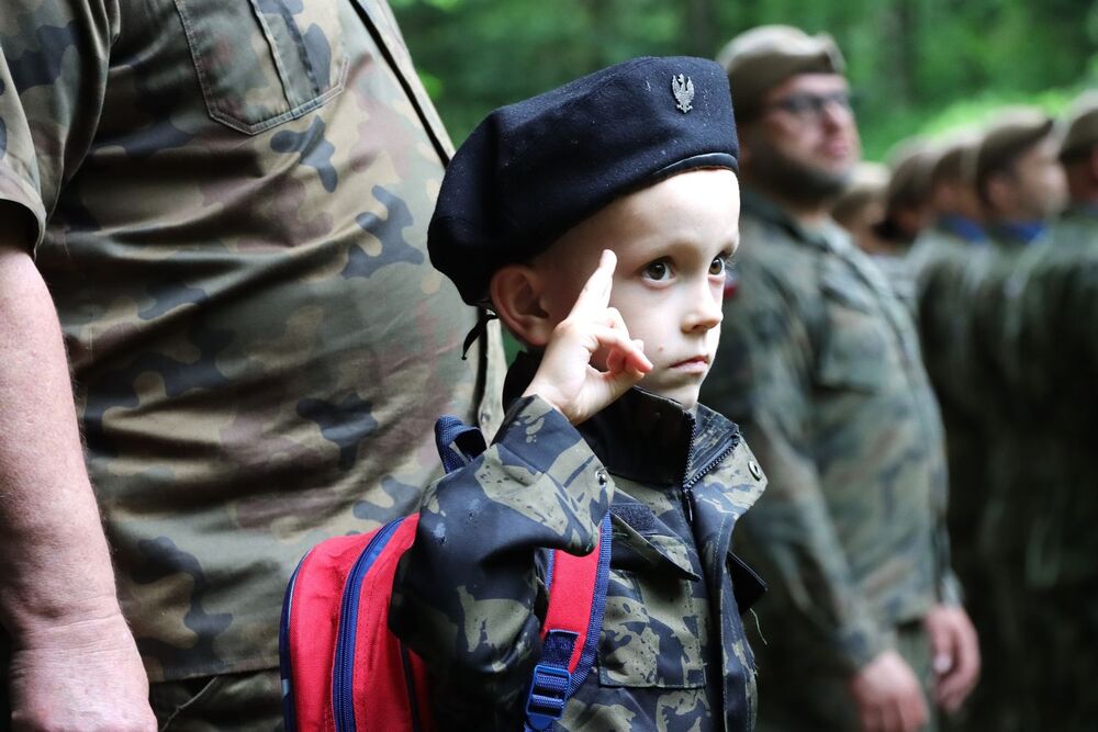 Uroczystości na Wykusie. Fot. IPN Kielce