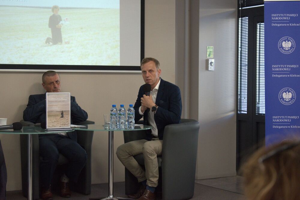 Pytania o Wołyń w cyklu „Środa w Przystanku Historia”. Fot. Jakub Mularczyk (IPN)