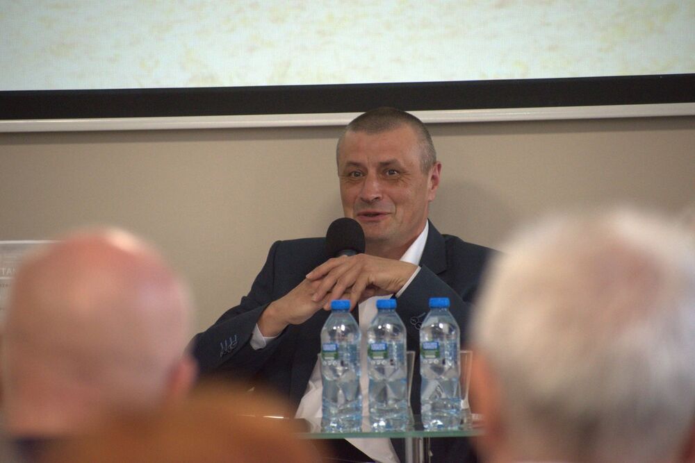 Pytania o Wołyń w cyklu „Środa w Przystanku Historia”. Fot. Jakub Mularczyk (IPN)