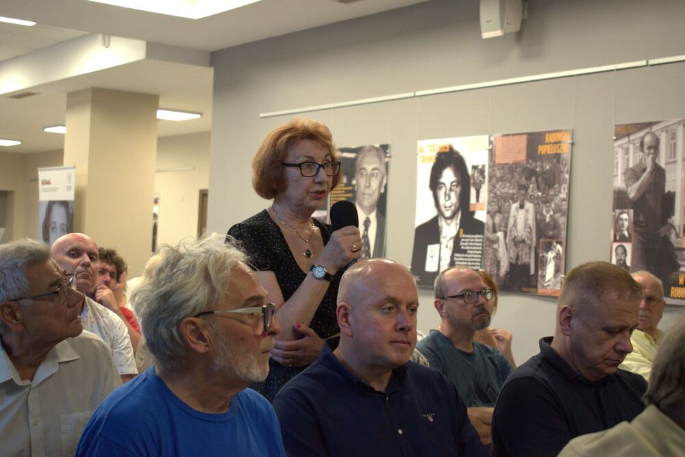 Pytania o Wołyń w cyklu „Środa w Przystanku Historia”. Fot. Jakub Mularczyk (IPN)