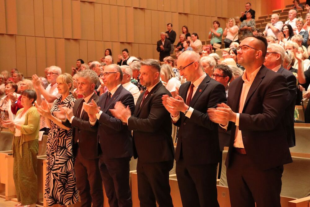 „Wieczór pamięci Żydów zamordowanych w Kielcach w lipcu 1946 roku” w Filharmonii Świętokrzyskiej. Fot. IPN Kielce