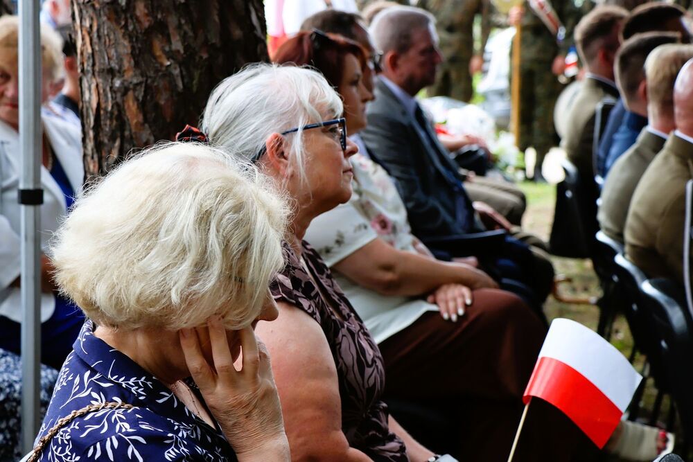 Obchody 82. rocznicy rozstrzelania polskich patriotów w Lesie Wełeckim koło Buska-Zdroju. Fot. IPN Kielce