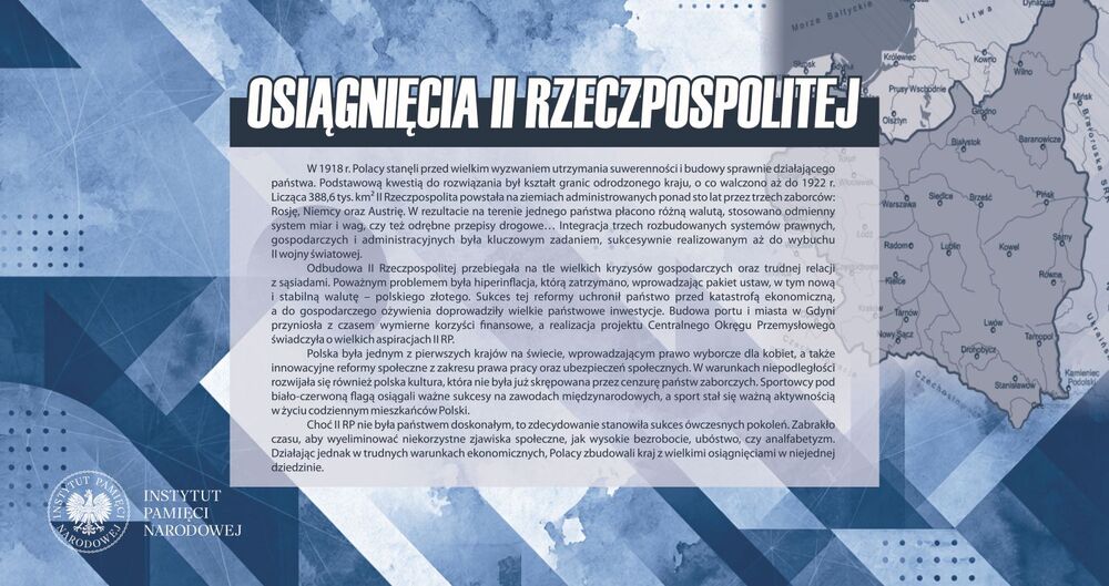 Prezentacja „Osiągnięcia II Rzeczpospolitej”. Fot. IPN Kielce