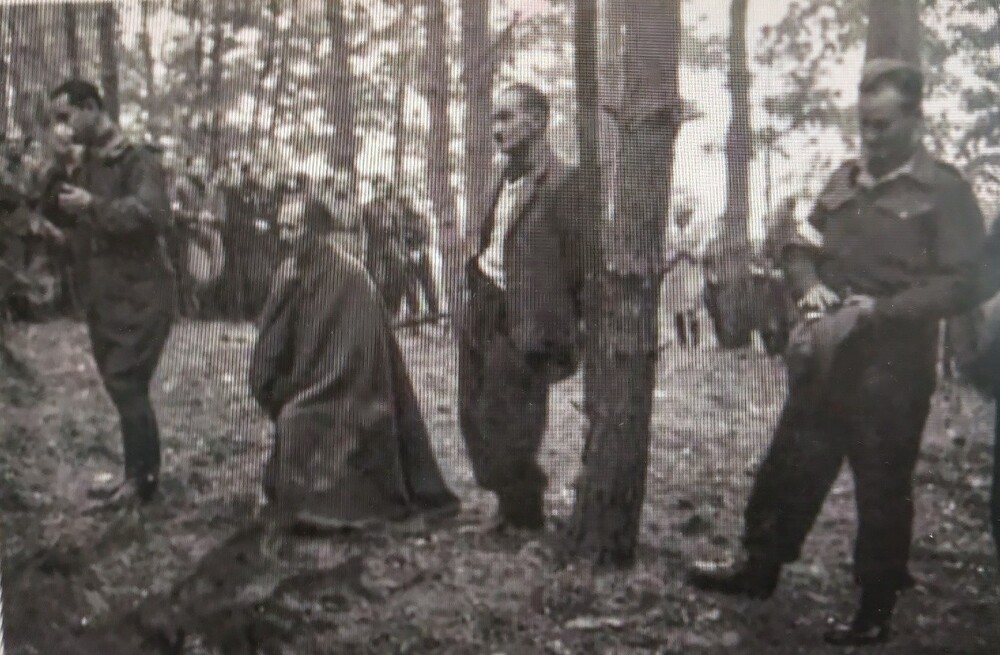Na zdjęciu: Bolesław Nieczuja-Ostrowski ps. „Bolko”, Antoni Iglewski ps. „Ponar”, Kamil Gudowski ps. „Mak”, Walery Krokay ps. „Siwy”. Fot. z zasobów IPN