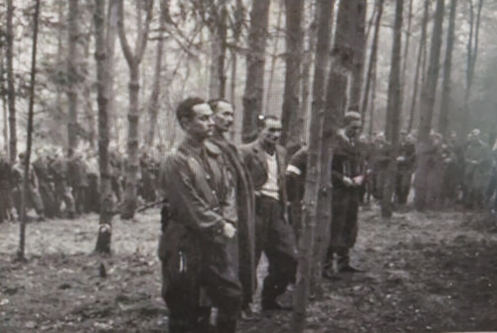 Na zdjęciu od lewej: Bolesław Nieczuja-Ostrowski ps. „Bolko”, Antoni Iglewski ps. „Ponar”, Kamil Gudowski ps. „Mak”, Walery Krokay ps. „Siwy”. Fot. z zasobów IPN