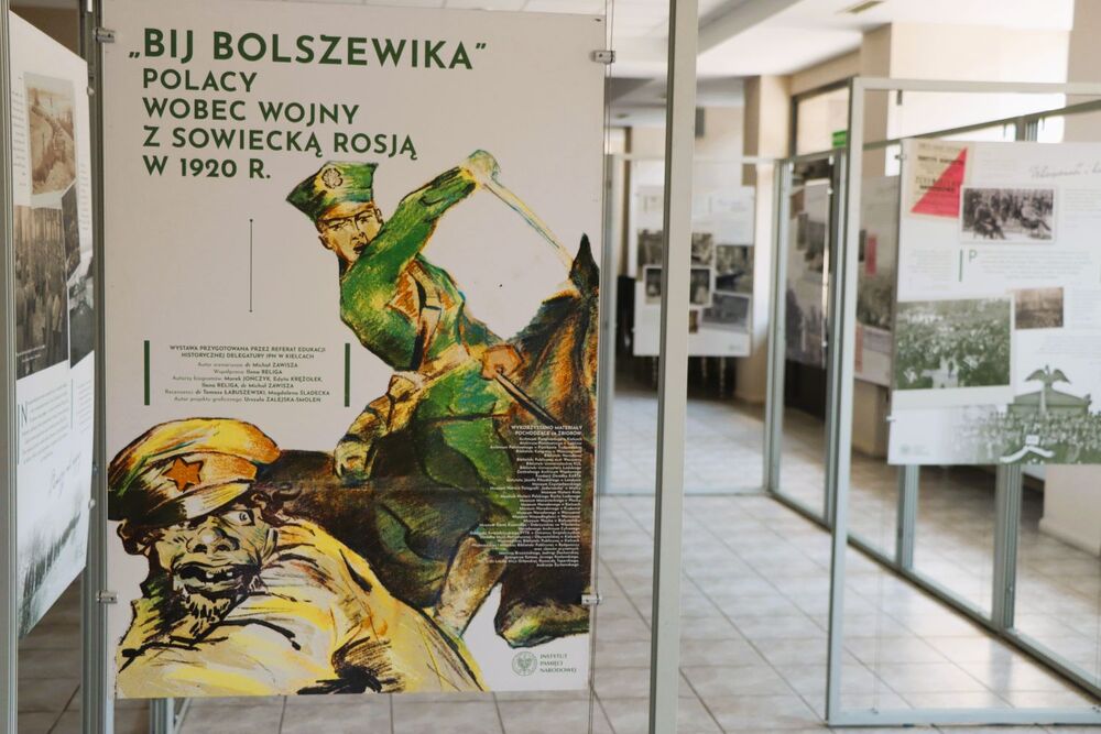 Bij bolszewika! Polacy wobec wojny z sowiecką Rosją w 1920 r. Nowa wystawa w „Przystanku Historia”. Fot. IPN Kielce